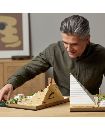 Конструктор LEGO Architecture - Голямата пирамида в Гиза (21058) - 4