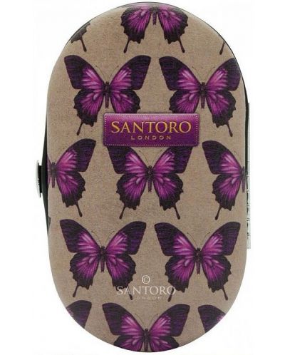 Комплект за маникюр Santoro - Mirabelle, Amethyst Butterfly - 2
