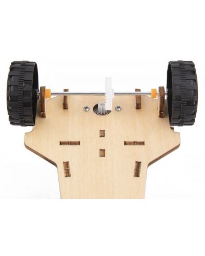 Комплект Tooky Land - Направи сам 3D дървена кола със соларна батерия - 4