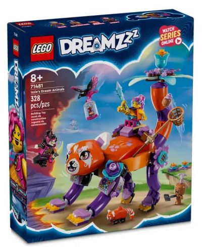 Конструктор LEGO DreamZzz - Животните на Изи (71481) - 1