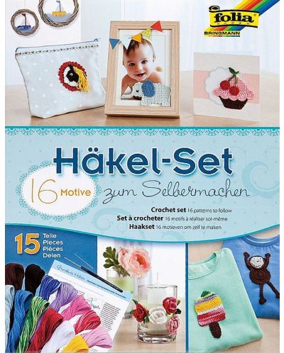 Творчески комплект за плетене на една кука Folia