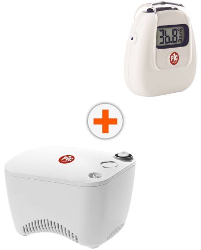 Комплект Air Cube Инхалатор + Thermo Easy Термометър за чело, Pic Solution - 1