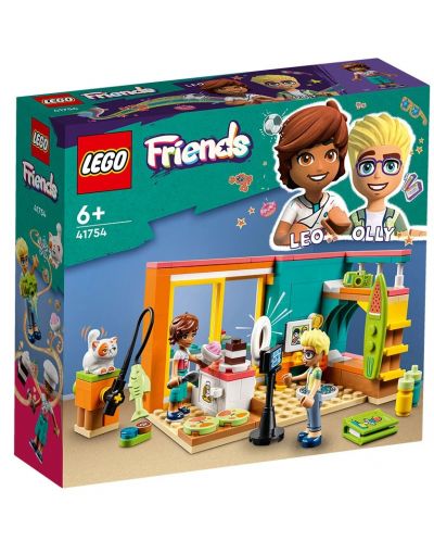 Конструктор LEGO Friends - Стаята на Лео (41754) - 1