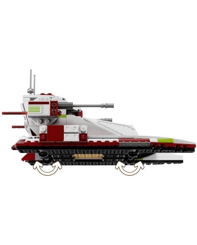 Конструктор LEGO Star Wars - Републикански боен танк (75342) - 6