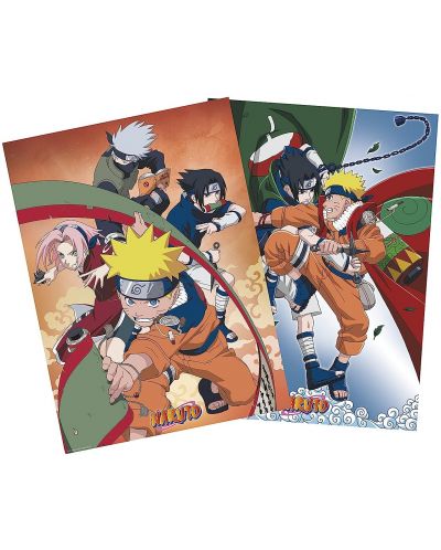 Комплект мини плакати GB eye Animation: Naruto - Team 7 - 1