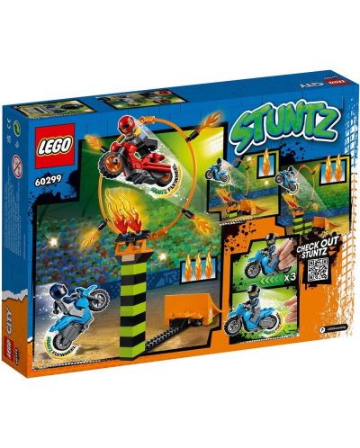 Конструктор LEGO City Stunt - Каскадьорско състезание (60299) - 2