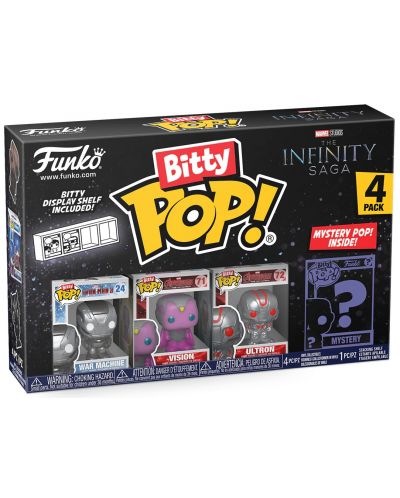 Комплект мини фигури Funko Bitty POP! Marvel: The Infinity Saga - 4-Pack (Series 3) - 3