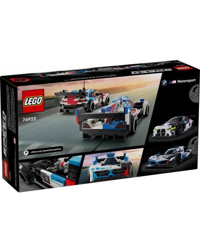 Конструктор LEGO Speed Champions - BMW M4 GT3 & BMW M Hybrid V8 (76922) - 2