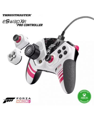 Контролер Thrustmaster - ESWAP X R Pro Forza Horizon 5, Xbox, бял - 3