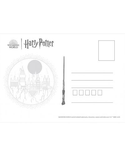 Комплект пощенски картички ABYstyle Movies: Harry Potter - Characters, 5 бр. - 2