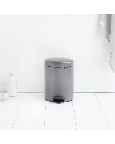 Кош за отпадъци Brabantia - NewIcon, 5 l, Platinum - 4