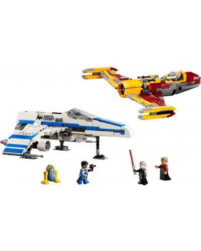 Конструктор LEGO Star Wars - New Republic E-Wing срещу Звездния боец на Shin Hat (75364) - 2