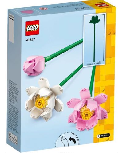 Конструктор LEGO Iconic - Лотоси (40647) - 2
