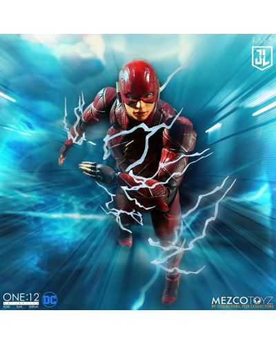 Комплект екшън фигури Mezco DC Comics: Justice League - Deluxe Steel Box (Zack Snyder's Justice League) - 8