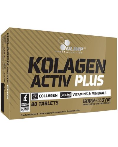 Kolagen Activ Plus Sport, 80 таблетки, Olimp - 1