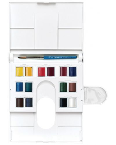 Комплект акварелни бои Winsor & Newton Cotman - 14 цвята - 3