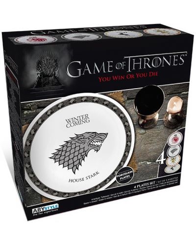 Комплект чинии ABYstyle Television: Game of Thrones - Houses - 6