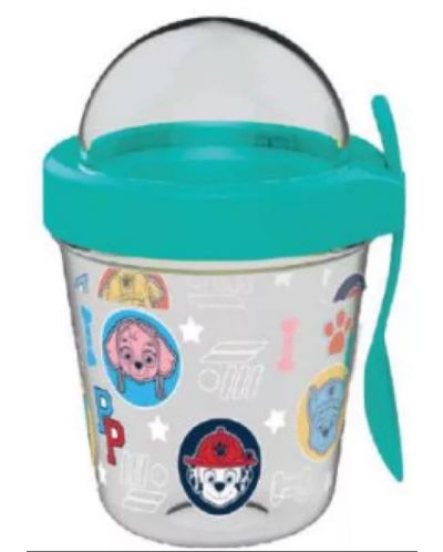 Комплект чаша и фигурка за игра Disney - Paw Patrol Team, 350 ml - 1