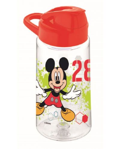 Комплект бутилка и кутия за храна Disney - Micky Mouse, червен - 3
