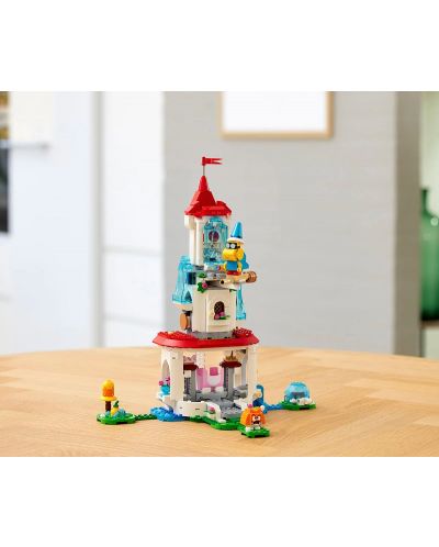 Допълнение LEGO Super Mario - Котешки костюм и замръзналата кула (71407) - 10