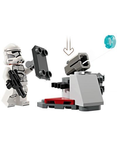 Конструктор LEGO Star Wars - Боен пакет клонинг щурмоваци и бойни дроиди (75372) - 4