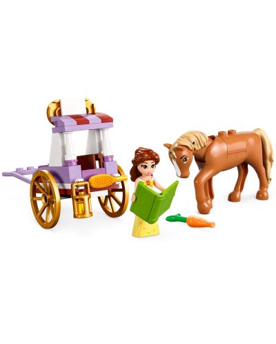 Конструктор LEGO Disney - Каретата на Бел (43233) - 3
