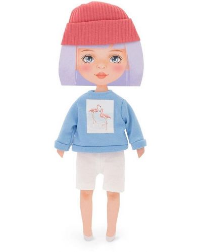 Комплект дрехи за кукла Orange Toys Sweet Sisters - Син суитшърт - 2