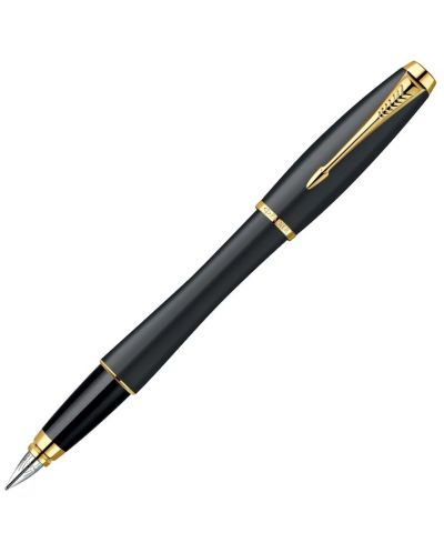 Комплект писалка Parker Urban - С химикалка, златисти елементи - 3