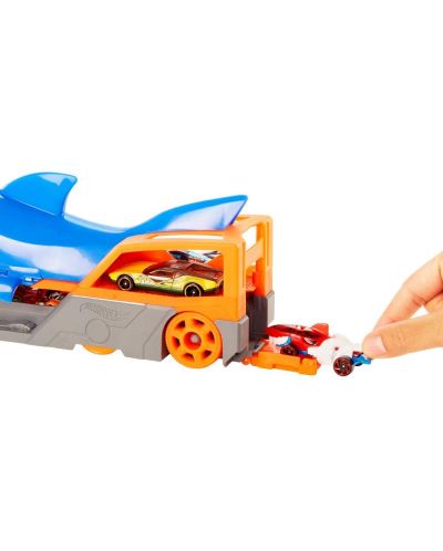 Комплект Mattel Hot Wheels - Автовоз акула, с 1 кола - 8