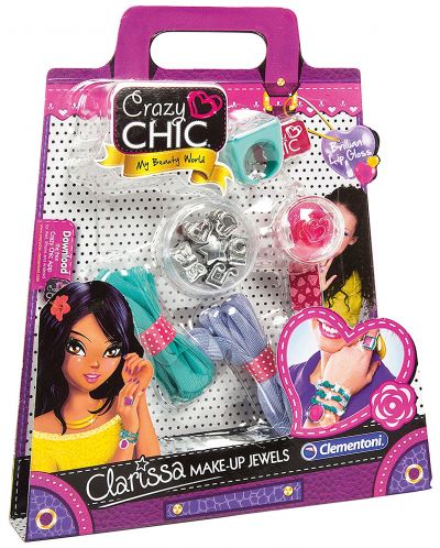 Комплект за красота Clementoni Crazy Chic - С грим и бижу, Clarissa - 1
