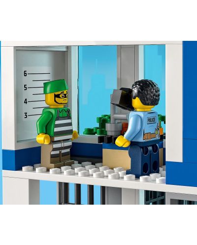 Конструктор LEGO City - Полицейски участък (60316) - 7