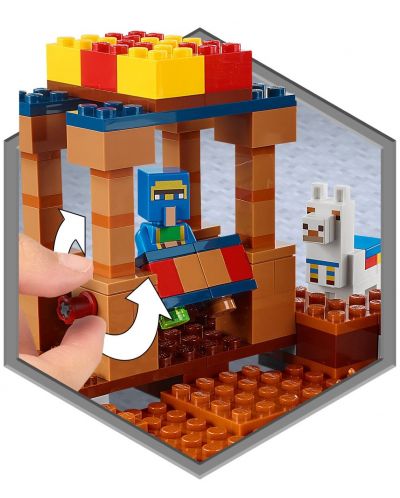 Конструктор LEGO Minecraft Търговски пост (21167) Отлична цена