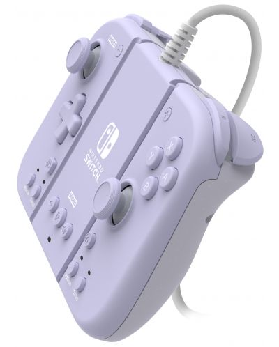 Контролер Hori - Split Pad Compact Attachment Set, лилав (Nintendo Switch) - 3