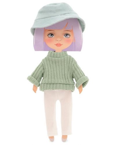 Комплект дрехи за кукла Orange Toys Sweet Sisters - Зелен пуловер - 2