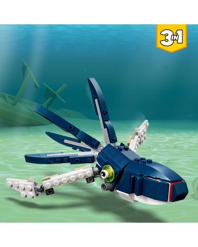 Конструктор LEGO Creator 3 в 1 - Създания от морските дълбини (31088) - 4