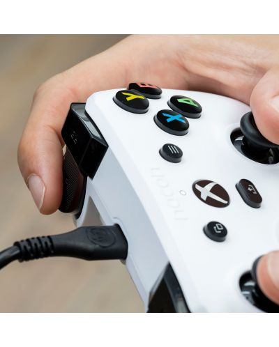 Контролер Nacon - Evol-X, жичен, бял (Xbox One/Series X/S/PC) - 5