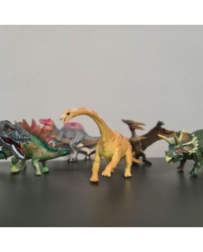 Комплект фигури Kruzzel - Динозаври, 6 броя - 7