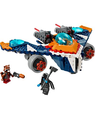 Конструктор LEGO Marvel Super Heroes - Корабът Warbird на Ракета срещу Ронан (76278) - 2