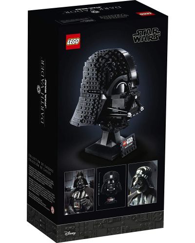 Конструктор LEGO Star Wars - Шлемът на Darth Vader (75304) - 2