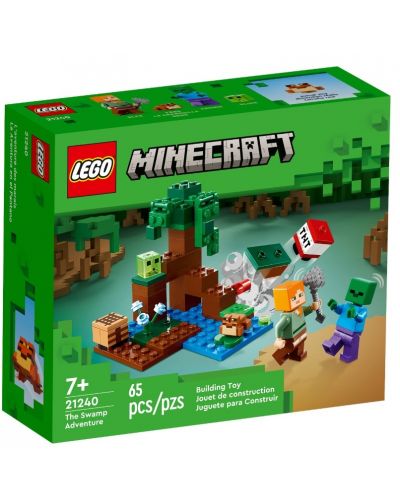 Конструктор LEGO Minecraft - Приключения в блатото (21240) - 1