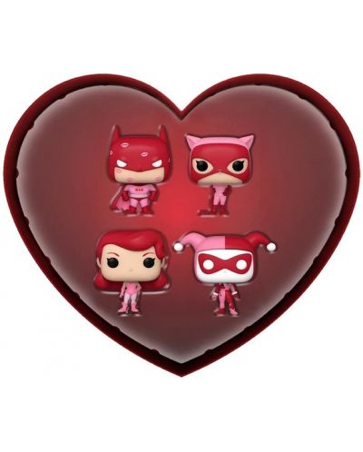 Комплект мини фигури Funko Pocket POP! DC Comics: Batman - Mystery Box (Valentine's Day) (Special Edition) - 3