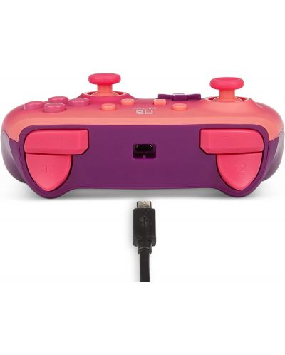 Контролер PowerA - Enhanced,  жичен, Fantasy Fade Red (Nintendo Switch) - 5