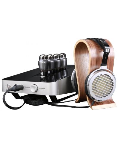 Комплект слушалки и усилвател HiFiMAN - Shangri-La Jr System, черен - 1