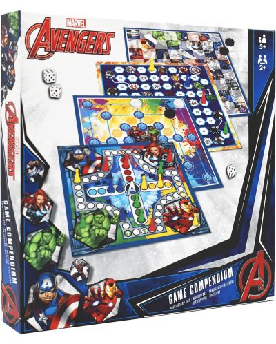 Комплект настолни игри Cartamundi: Avengers - детска - 1