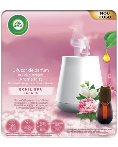 Комплект Арома дифузер Air Wick Aroma Mist - С пълнител, баланс, 20 ml - 1