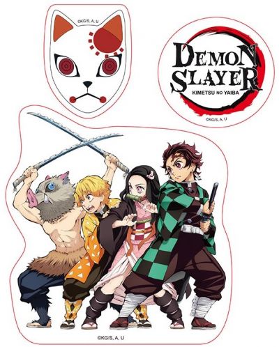 Комплект стикери ABYstyle Animation: Demon Slayer - Slayers - 2