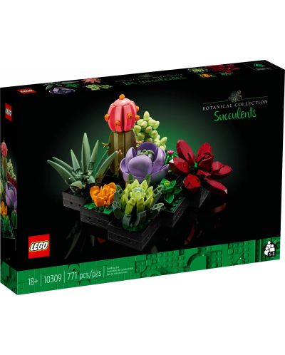 Конструктор LEGO Icons Botanical - Сукуленти (10309) - 1