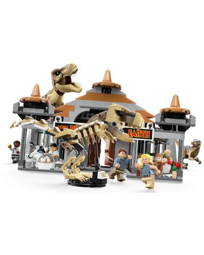 Конструктор LEGO Jurassic World - Център за посетители с Рекс и Раптор (76961) - 4