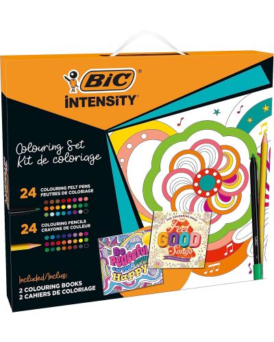 Комплект за оцветяване BIC Intensity - 50 части - 1