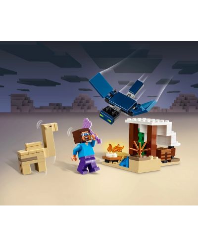 Конструктор LEGO Minecraft - Пустинната експедиция на Стив (21251) - 4